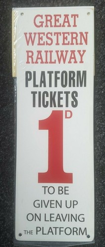 Gwr bahnsteig ticket - bahnsteig,