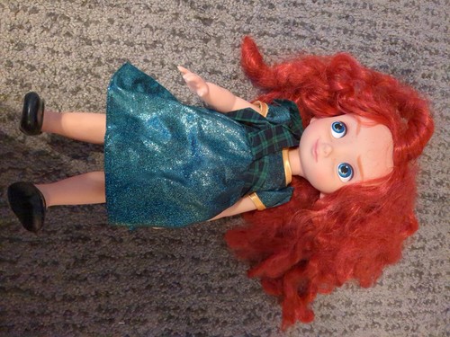 Puppe merida groß - puppe, original