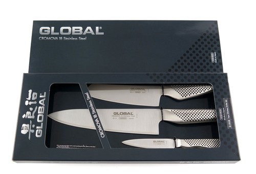 Global kochmesser 3er - 3er, set