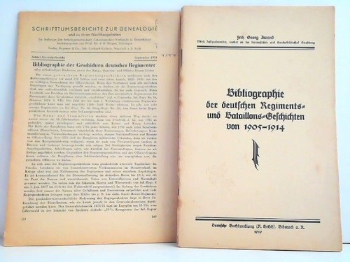 Bibliographie der deutschen