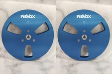 One Pair 7'' blue Revox Tape