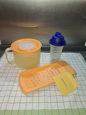 Tupperware Paket, Back Set, Candy 2l,  gelb, Shaker 500 ml, Spätzlehobel