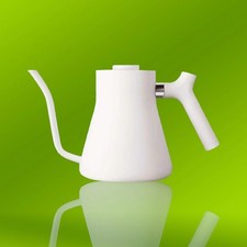 Stagg White Stag Wasserkessel 1L - Mattes Finish, Edelstahl, Teekessel