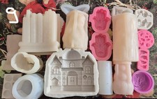 18 Silikonformen Kerzengießen