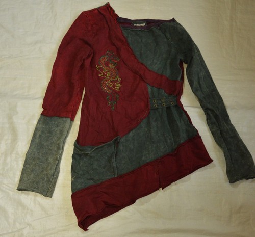 Dsquared2 patchwork kleid 40 - dsquared2,