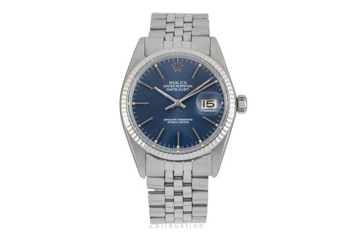Rolex datejust blue - blue, dial