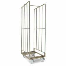 Metallgitter-Rollwagen m. 2