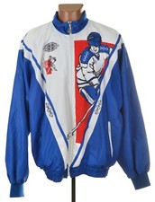 1990 WELTMEISTERSCHAFT VINTAGE TRAINING EISHOCKEY JACKE XL