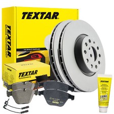 TEXTAR Bremsensatz MERCEDES M-KLASSE GLE W166 Ohne AMG SPORTPAKET HA Ø345 + WK