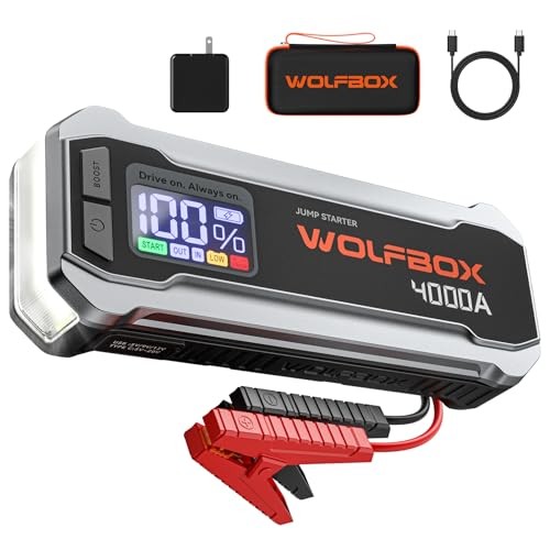 Wolfbox 4000a autobatterie - wolfbox,