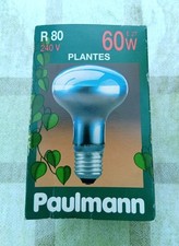 PAULMANN Reflector 240V E27 60W Wachstumslampe Growlight Pflanzenlampe R80