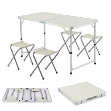 Campingtisch mit 4 Stühlen