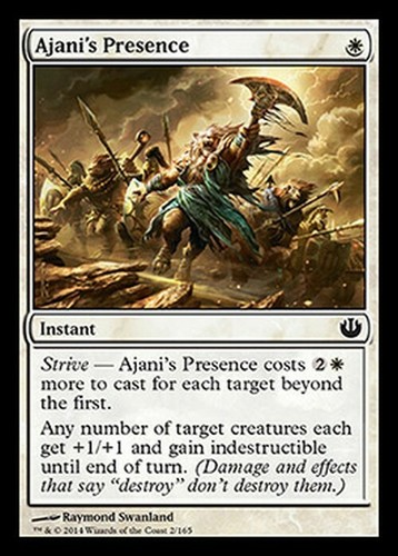 Ajani presence journey - ~,