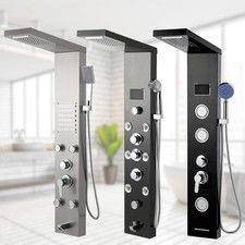 Duschpaneel mit Thermostat