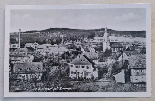Walddorf mit kottmar bei - ak,