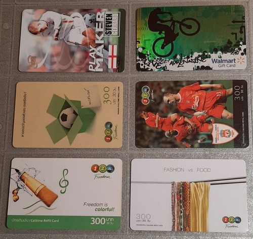 Telefonkarten und giftcard