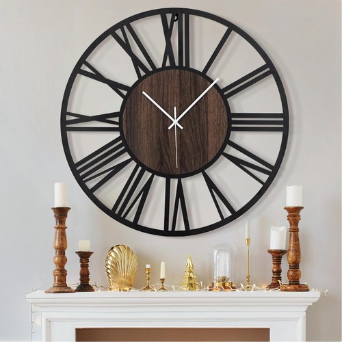 Wanduhr groß modern 60cm - groß,