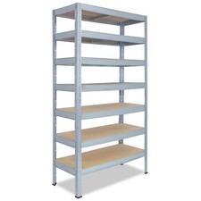 shelfplaza PRO Metallregal Schwerlastregal verzinkt, 230 cm hoch, 167 Varianten
