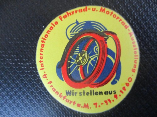 Reklamemarke fahrrad - reklamemarke,