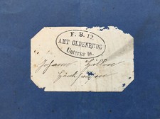 Amt Oldenburg 1885 Heft