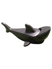 LEGO Hai Figur Spielfigur Grau