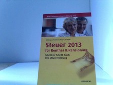 Steuer  2013 für Rentner und
