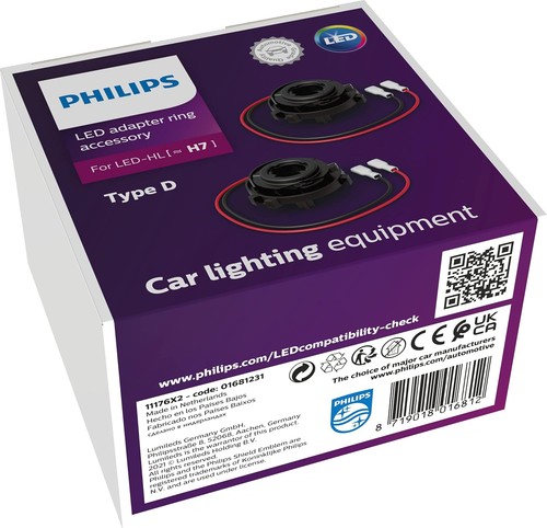 Philips adapter ring led - philips, h7-led