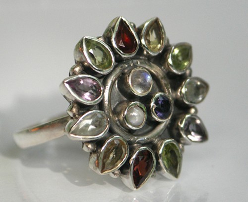 925 echt silber edelstein - 925,