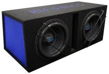 Hifonics Zeus ZSPL12 Dual 2x 30cm 12“ SPL Dual-Subwoofer Doppel-Bassbox 3600 W 