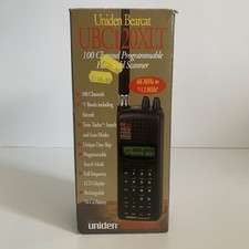 Uniden Bearcat UBC120XLT Scanner Empfänger 100 Kanal manuell funktionsfähig