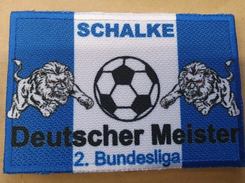 Aufnäher schalke deutscher - schalke,