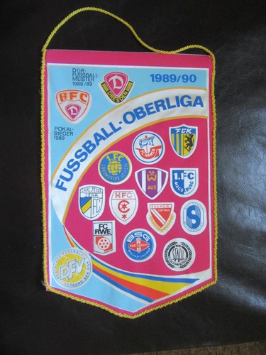 Wimpel ddr fussball oberliga - ddr,
