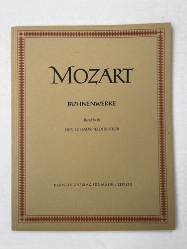 Noten mozart nasw serie - noten., ii