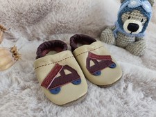 Babyschühchen Krabbelschuhe Leder Gr 16/17 Neu Erstlingsschuhe Lederschühchen