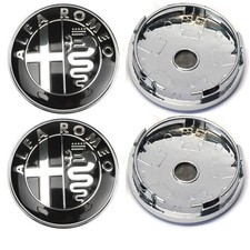 4x 60mm Für Alfa Romeo Emblem