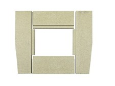 Bodensteine Alero 703 Opos Ersatzteil Steine Feuerraumauskleidung Boden für Hark