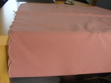 Tischdecke von Sander Tischwäsche Exclusive Design unifarben altrosa 168x130cm