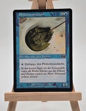 Pfeilschwanzkrebs Urza´s Saga Magic Karte Deutsch (Horseshoe Crab) 80/350