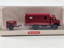 Wiking Modellauto 1:87 H0 Mercedes-Benz L 710 Feuerwehr Koffer LKW Nr. 08611535
