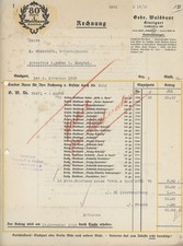Rechnung Stuttgart Waldbaur