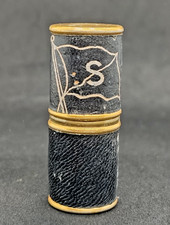 Altes Benzin Feuerzeug QUART DE TOUR Lippenstift Vintage 70er Jahre