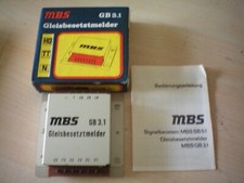 MBS GLEISBESETZTMELDER