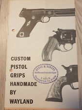 Pistolen Griffe Handgemacht Wayland Revolver Dienstvorschrift Waffen L29