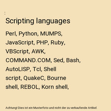 Scripting languages: Perl