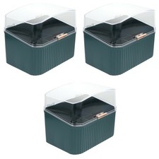  3 Count Aufbewahrungsbox Schminke Schreibtisch Organizer Waschtischaufbewahrung