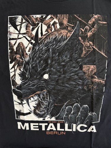 Metallica tshirt shirt berlin - tshirt,