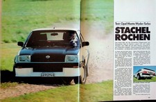 Sport Auto 11/1980 Opel Manta