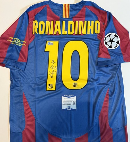 Ronaldinho handsigniert - handsigniert, fc