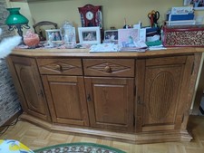 Sideboard, Eiche Rustikal, Verziert