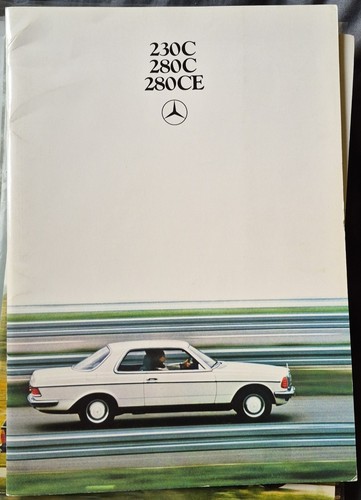 Prospekt mercedes benz w123 - mercedes-benz, /